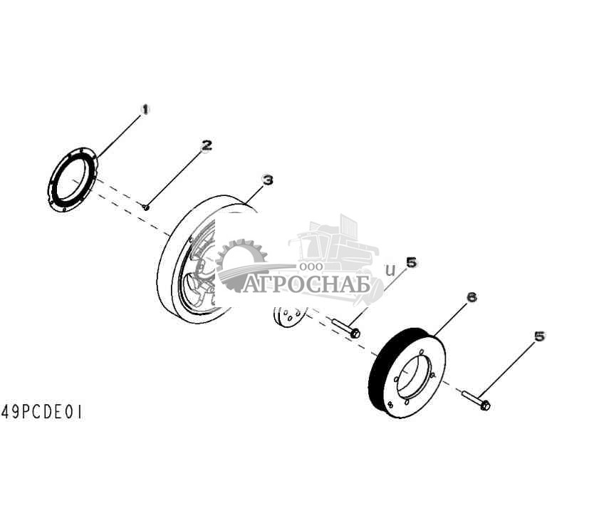 1315 Crankshaft Damper  Front Seal 